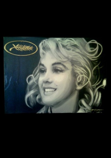 Painting titled "Innocent Marilyn" by Jon Camaron, Original Artwork