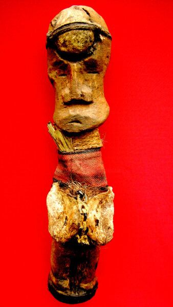Sculpture intitulée "voodoo # 39" par Cambrousse, Œuvre d'art originale, Bois