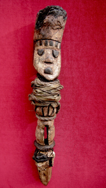 Sculpture intitulée "voodoo # 35" par Cambrousse, Œuvre d'art originale, Bois