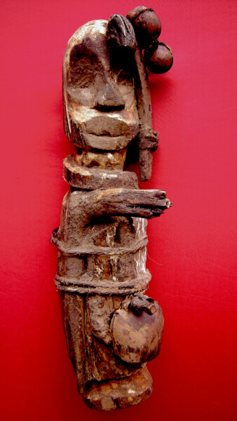 Sculpture titled "voodoo # 50" by Cambrousse, Original Artwork, Wood