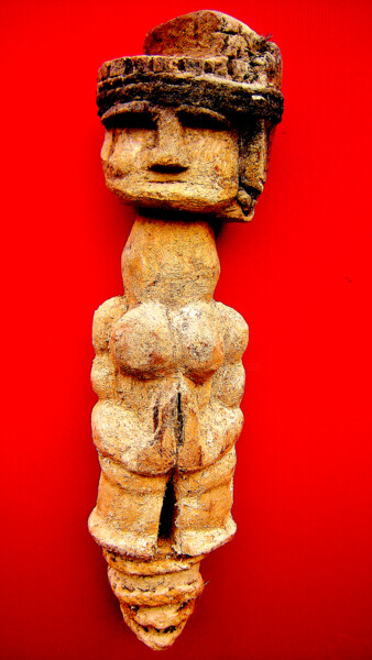 Escultura titulada "voodoo # 51" por Cambrousse, Obra de arte original, Madera