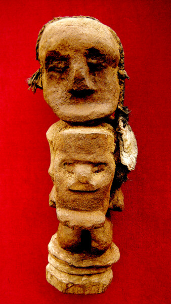 Escultura titulada "voodoo # 651" por Cambrousse, Obra de arte original, Madera