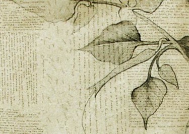 Scultura intitolato "memoria di una stag…" da Camilla Santi, Opera d'arte originale, Carta