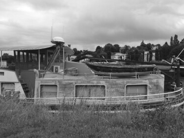 Photography titled "Bateaux superposés" by Camille R., Original Artwork, Non Manipulated Photography