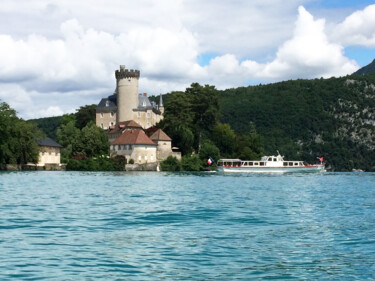 Fotografia zatytułowany „Le château de Duingt” autorstwa Camille R., Oryginalna praca, Fotografia nie manipulowana