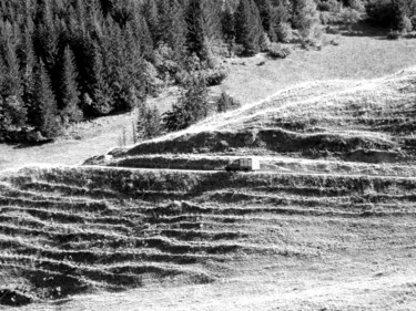 Fotografia intitulada "La fourgonnette" por Camille R., Obras de arte originais, Fotografia Não Manipulada