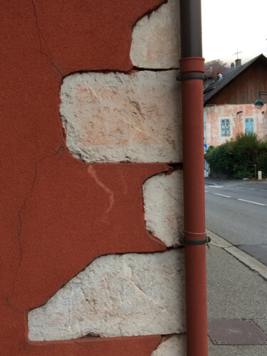 Fotografía titulada "Au-delà du mur" por Camille R., Obra de arte original, Fotografía no manipulada