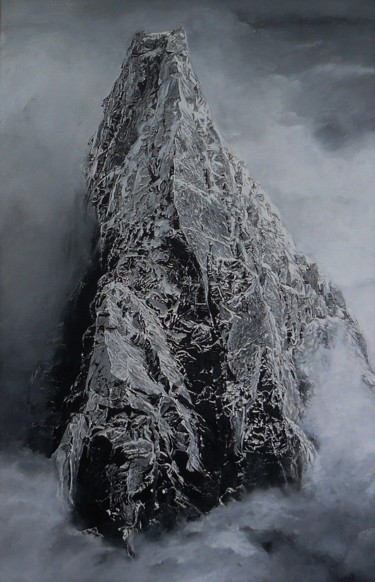 Painting titled "Les drus" by Camille, Original Artwork, Acrylic Mounted on Wood Stretcher frame