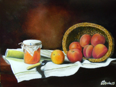 Painting titled "Marmellata" by Cam Brivio, Original Artwork, Oil