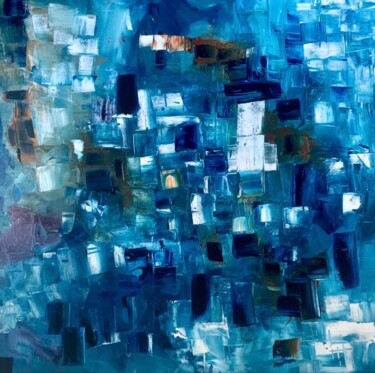 Картина под названием "Concentration" - Camilo Rivera, Подлинное произведение искусства, Масло Установлен на Деревянная рама…