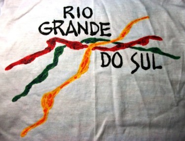 Artcraft titled "RIO GRANDE DO SUL 1" by Javier Rebellato, Original Artwork