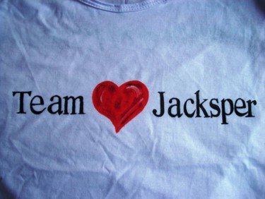 Artesanato intitulada "camiseta,TEAM_JACKS…" por Javier Rebellato, Obras de arte originais