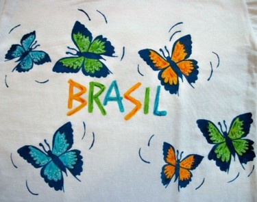 Artcraft titled "camiseta,BRASIL_BOR…" by Javier Rebellato, Original Artwork