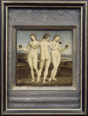 Peinture intitulée "Les Trois Grâces" par Philippe Camoisson, Œuvre d'art originale