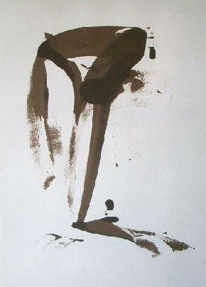 Peinture intitulée "Flexion" par Campodiaz, Œuvre d'art originale