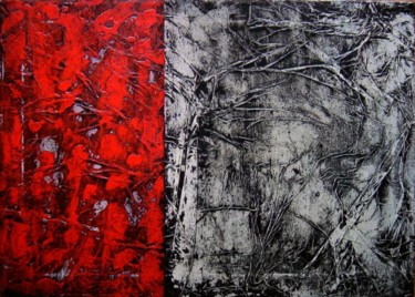 Painting titled "HYERONIMUS 3" by Enrico Camporese, Original Artwork, Oil