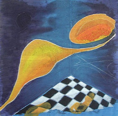 Peinture intitulée "Una idea que se esf…" par Cams, Œuvre d'art originale