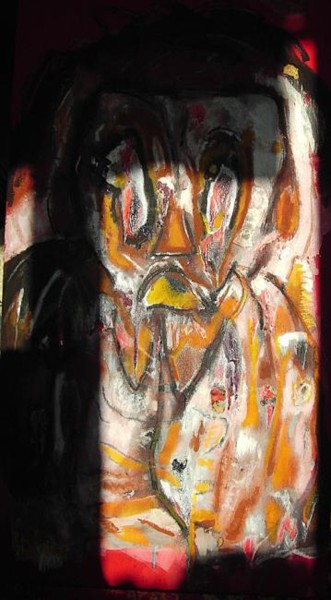 Painting titled "L'indien que je sui…" by Cams, Original Artwork