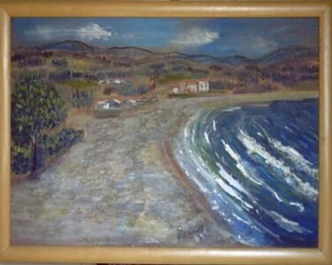Peinture intitulée "Alhue 1- Chile- Cam…" par Camusartist, Œuvre d'art originale, Huile