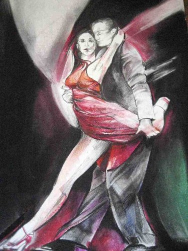 Pittura intitolato "Tango 5" da La Musa Malandrina, Opera d'arte originale