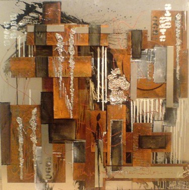 Painting titled "Urbain 1" by Candell, Original Artwork