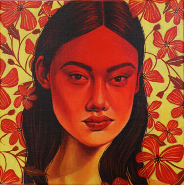Malarstwo zatytułowany „Hanoi ” autorstwa Cannibal Malabar, Oryginalna praca, Akryl