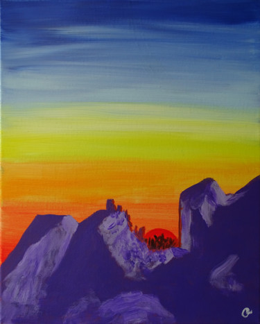 Painting titled "Der Ring - Dritter…" by Cano, Original Artwork, Acrylic