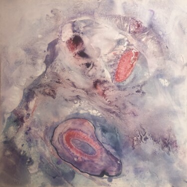 Painting titled "6" by Chantal Moisy (ChanTou), Original Artwork, Watercolor