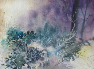 Painting titled "aquarelle-12.jpg" by Chantal Moisy (ChanTou), Original Artwork