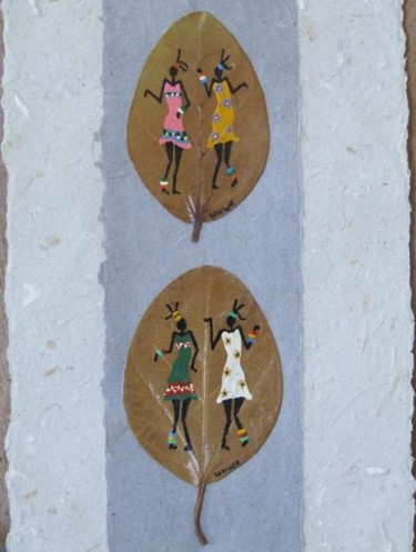 Artcraft titled "Double leaf dancers" by Capecolours, Original Artwork