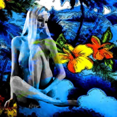 Digital Arts titled "BEAUTES JUMELLES" by Roland Cappiello, Original Artwork, Digital Painting