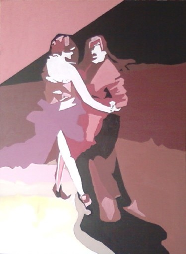Peinture intitulée "TANGO ARGENTIN - 03" par Roland Cappiello, Œuvre d'art originale