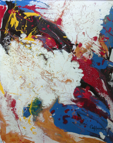 Malerei mit dem Titel "Cerveau en Action -…" von Cappone, Original-Kunstwerk, Acryl