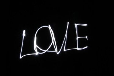 Love Photographie intitulée "Love" par Gérard Capron (G.CAPRON), Œuvre d'art originale, Light Painting