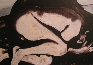 Pittura intitolato "racchiuso" da Andrea Cardia, Opera d'arte originale