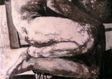 Peinture intitulée "jambes III" par Andrea Cardia, Œuvre d'art originale, Autre