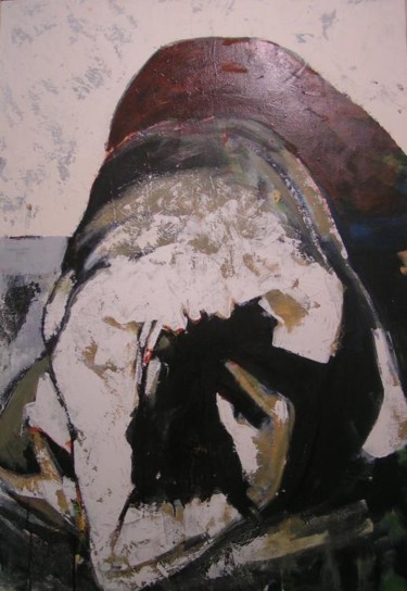 Pittura intitolato "solamente 2" da Andrea Cardia, Opera d'arte originale