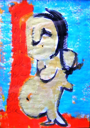 Painting titled "non-ho-preso-la-pil…" by Andrea Cardia, Original Artwork
