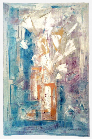 Pintura titulada "KALLIANASSA | Golde…" por Cardoso Manu, Obra de arte original, Oleo Montado en Bastidor de camilla de made…