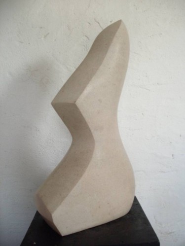 Sculpture titled "Elévation" by Stephane Carel, Original Artwork, Stone