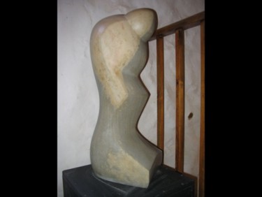 Sculpture titled "Elévation" by Stephane Carel, Original Artwork, Stone