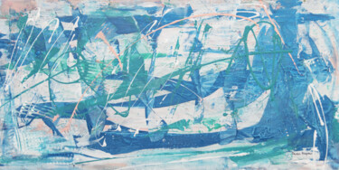 Картина под названием "The Crossing" - Caren Keyser, Подлинное произведение искусства, Акрил