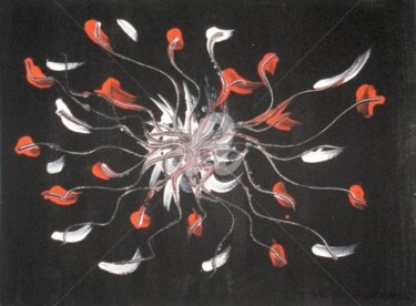 Peinture intitulée "Folia" par Florence Cariou, Œuvre d'art originale