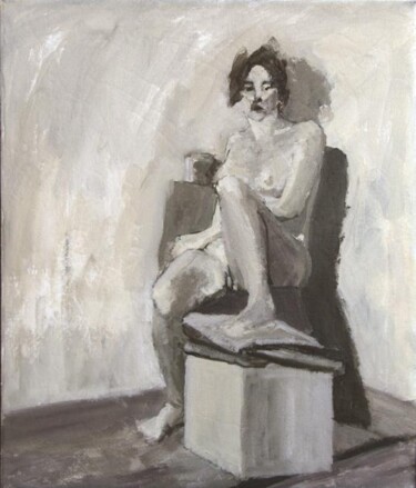Peinture intitulée "Marie-Andrée" par Carl Duplessis, Œuvre d'art originale