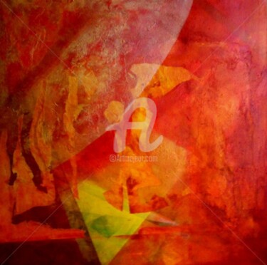 Pittura intitolato "ULTIMI SQUARCI D'ES…" da Carla Battaglia, Opera d'arte originale, Acrilico