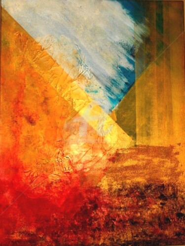 Malerei mit dem Titel "ENERGIA" von Carla Battaglia, Original-Kunstwerk