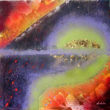 Painting titled "Perchè non credere…" by Colombo, Original Artwork, Oil