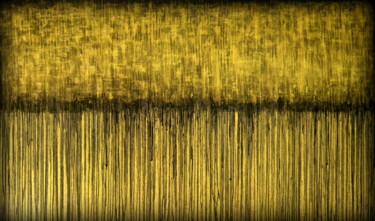 Картина под названием "Black Gold No. 2" - Carla Sá Fernandes, Подлинное произведение искусства, Акрил Установлен на Деревян…