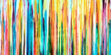 Painting titled "The Emotional Creat…" by Carla Sá Fernandes, Original Artwork, Acrylic Mounted on Wood Stretcher frame