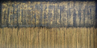 Pintura titulada "Black Bronze No. 3" por Carla Sá Fernandes, Obra de arte original, Oleo Montado en Bastidor de camilla de…